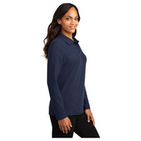 Port Authority® Ladies Silk Touch™ Long Sleeve Polo