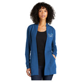 Port Authority® Ladies Microterry Cardigan