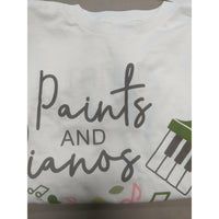 Paints and Piano Tee -  Youth