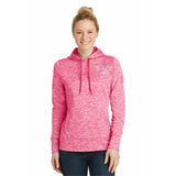 *Limited Availability* Sport-Tek® Ladies PosiCharge® Electric Heather Fleece Hooded Pullover